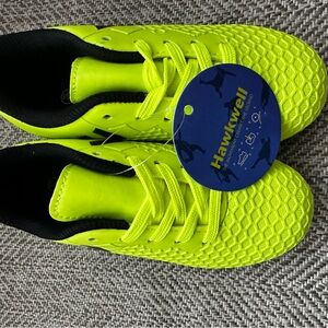 Hawkwell Neon Yellow Soccer Cleats